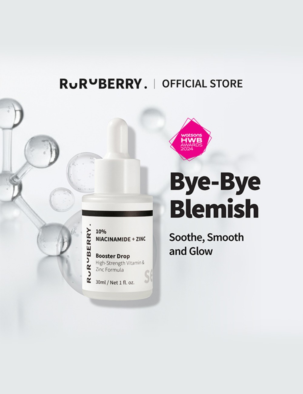 10% Niacinamide + Zinc (30ml)