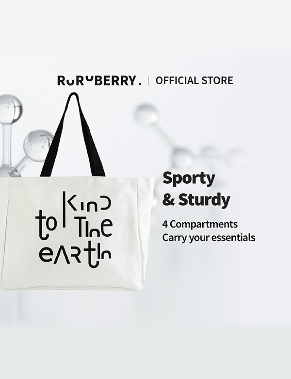 Ruruberry Multi-task Canvas Tote