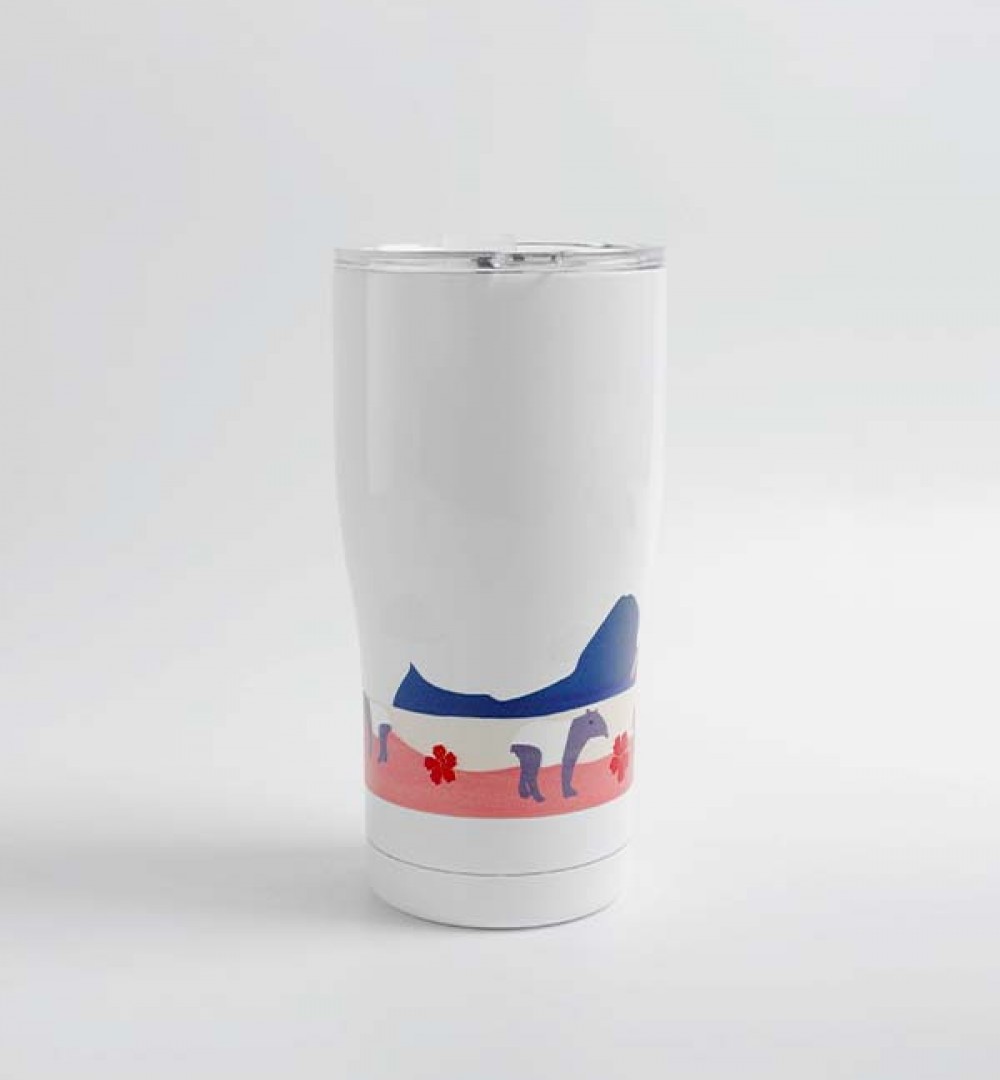 Mount Kinabalu Stainless Steel Tumbler