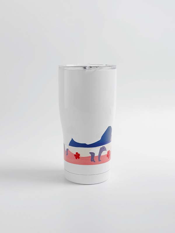 Mount Kinabalu Stainless Steel Tumbler