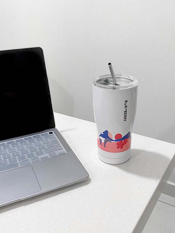 Mount Kinabalu Stainless Steel Tumbler